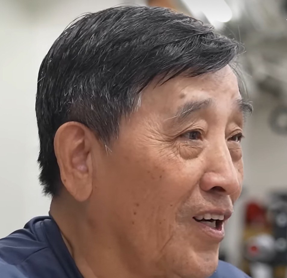 黃阿公・85歲・訓練三年多